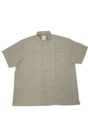 Ducks Unlimited Vented Short-Sleeve Fishing or Hunting Utility Shirt XXL NWT